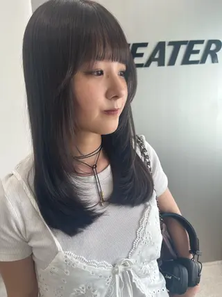 ロング 安原 幸生のヘアスタイル