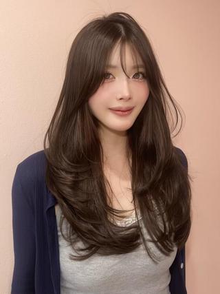 カラー ロング 表参道/ワンホンヘア SAAYA🖤のヘアスタイル