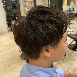 メンズ equal銀座 黒田💚のヘアスタイル