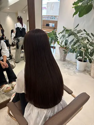 ロング カラー 透明感カラー🩵海外 ヘア/chiharuのヘアスタイル