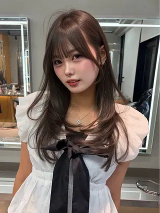 ロング カラー 【博多髪質改善】 吉村　清志のヘアスタイル