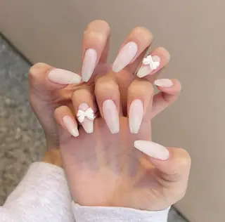 ネイル 妹尾/長さだし パラジェルフィルインのネイルデザイン