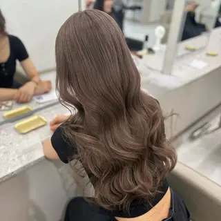 カラー ハイトーン/モテ髪 🎀hina🎀のヘアスタイル