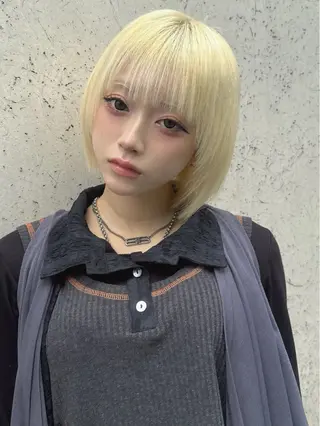 ショート カラー 💎透明感カラー特化 💎TAISEIのヘアスタイル