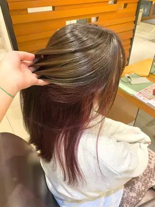 ミディアム カラー 🫧Lien mizuki 🫧のヘアスタイル