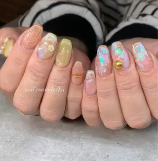 ネイル ネイルルームリッカ 𝐦𝐚𝐲𝐮のネイルデザイン