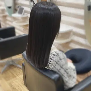 ロング カラー KON｜ごまかさない 艶。酸熱×精密カットのヘアスタイル