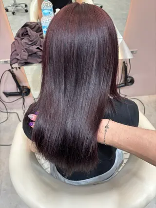ロング カラー ヘアアレンジ 髪質改善/透明感 カラー/吉田光佑のヘアスタイル
