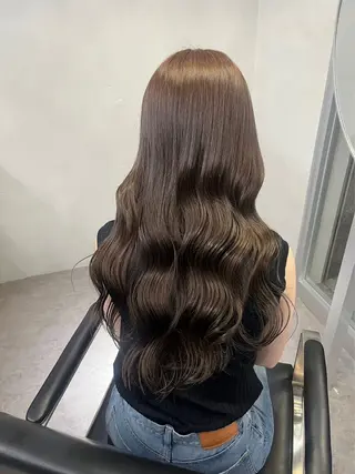 ロング カラー ブリーチ/ベージュ 💕/momoaのヘアスタイル