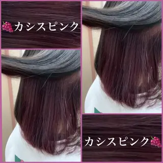 セミロング 🪞透明感カラー🫧 縮毛矯正🥇かずきのヘアスタイル