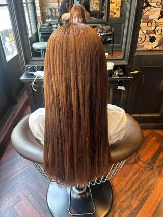 ロング カラー INOUE SAKIのヘアスタイル