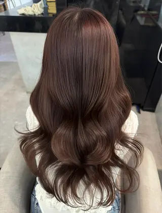ロング レイヤー/美髪カラー 🫧名古屋YURIのヘアスタイル