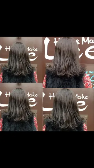 ショート ミディアム セミロング カラー パーマ ヘアアレンジ 髪質改善/縮毛矯正 心斎橋/池本有宏のヘアスタイル