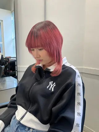 ミディアム カラー 【ただの天才 🎨】のヘアスタイル