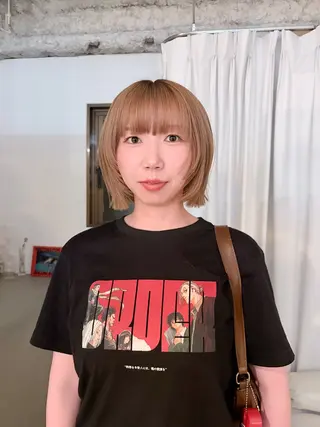 ショート カラー Takuma Suzuki中目黒のヘアスタイル