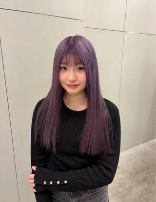 カラー GEM/ hinanaのヘアスタイル