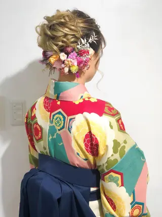 ヘアアレンジ ヘアセット専門店 佐藤のヘアスタイル