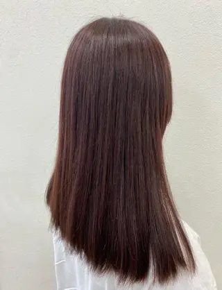 ロング カラー 芝山 穂花のヘアスタイル