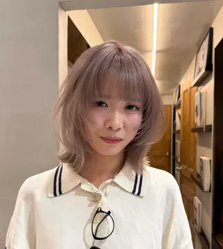 ショート カラー ヘアアレンジ 艶髪/ボブモデル 募集🫧Terukaのヘアスタイル