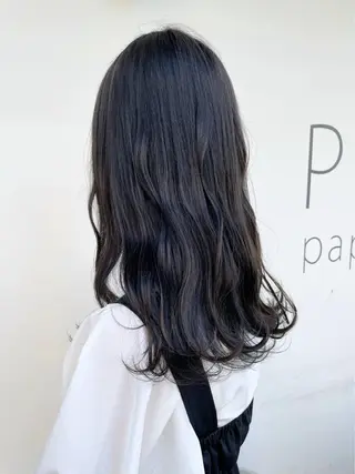 ロング カラー re; みおのヘアスタイル