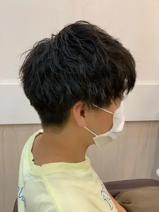 ショート パーマ メンズ トータルビューティー K:R鶴川のヘアスタイル