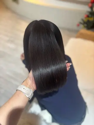 カラー ツヤ感カラー/韓国 カットkanna🖤のヘアスタイル