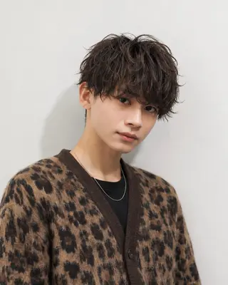 ショート メンズ 名古屋 池下 Gain/KAKKYのヘアスタイル