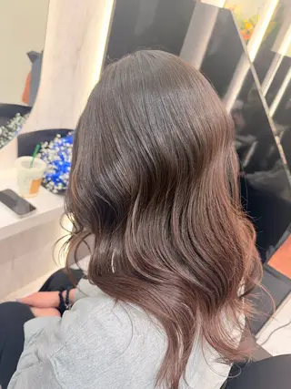 ミディアム TheEctQ'n Ayane/心斎橋のヘアスタイル