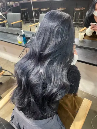 ロング カラー ベージュ透明感カラー 💟AYUMI💟のヘアスタイル