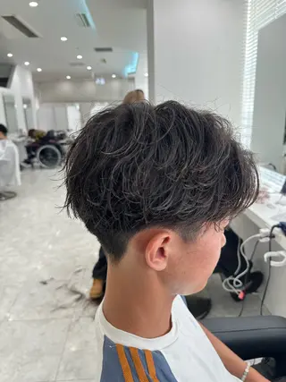 ショート パーマ メンズ 🐺韓国風メンズ特化 あさひ🐺のヘアスタイル
