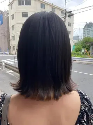 ショート カラー 髪質改善/艶カラー ⚡️コメス/錦糸町のヘアスタイル