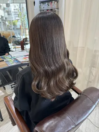 ロング 似合わせバランス得意 青野さくらのヘアスタイル