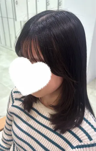 ミディアム 水村 菜々美のヘアスタイル