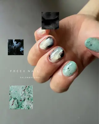 ネイル freex nail /ニュアンス/個性派のネイルデザイン