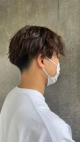 メンズ もりたみかこ 美容師お休み中のヘアスタイル