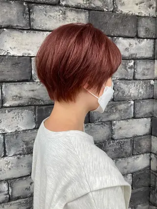 ショート カラー ✂️似合わせの魔術師 石田一樹✂️のヘアスタイル