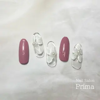 ミディアム ネイル SalonPrima 西院Nail&Eyeのネイルデザイン