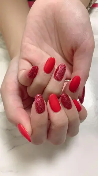 ネイル ネイル💕& まつ毛パーマのネイルデザイン