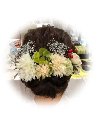 ヘアアレンジ HempBeauty 浅野アサミのヘアスタイル