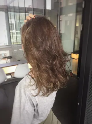 セミロング カラー 【 DIPTH 】 代表コウキ🥇のヘアスタイル