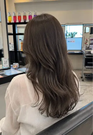 ロング Apa kabar 鳳店 店長 吉田裕のヘアスタイル