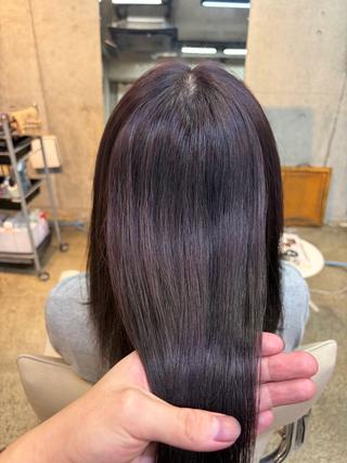 ロング カラー ブラウンカラー特化/ 艶✖️上品/修生のヘアスタイル