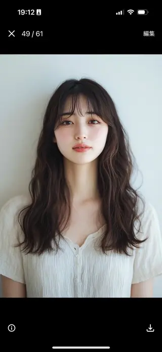 ロング 【モデル様募集🖤】 MIKI//伊勢原のヘアスタイル