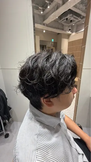 パーマ メンズ 新宿メンズカット/ パーマ/岩田進一のヘアスタイル