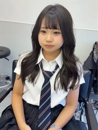 ロング 韓国ヘア🇰🇷 スズキのヘアスタイル