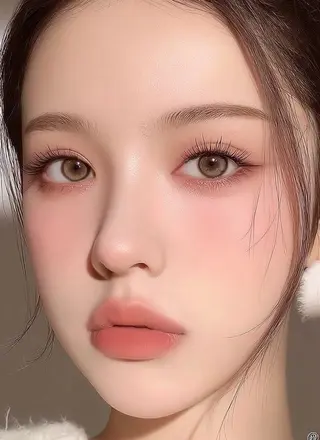 マツエク・マツパ 韓国風🤍 イワサキ　リコ🍒のヘアスタイル
