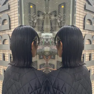 ショート ヘアアレンジ 💎ハイトーン/艶 カラー モエカ💎のヘアスタイル