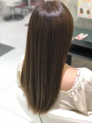 ロング ショートカット │ 白髪ぼかし│ゆうまのヘアスタイル
