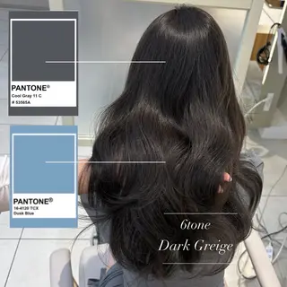 セミロング カラー Hina🫧透明感 /上品/モテ🫧のヘアスタイル
