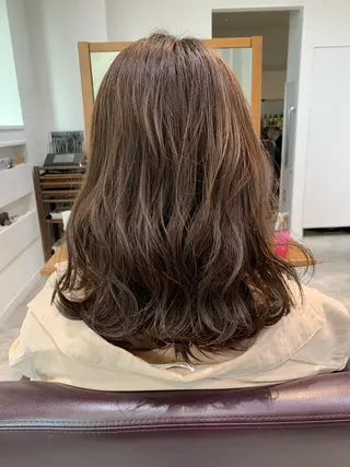 ロング カラー HAREru. モデル募集【戸塚】のヘアスタイル